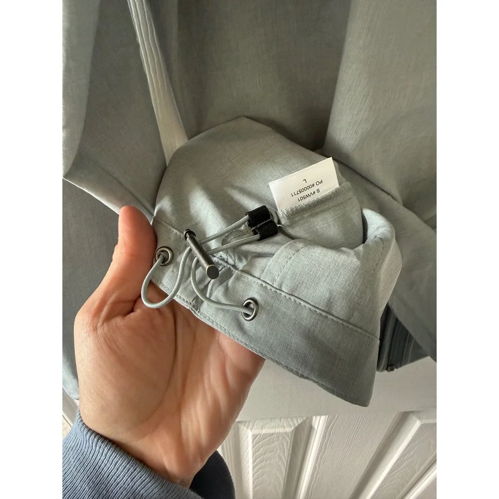 Vuori Gray Performance Jacket Trainer Shell - Picture 6 of 9